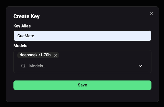 设置 API Key 信息